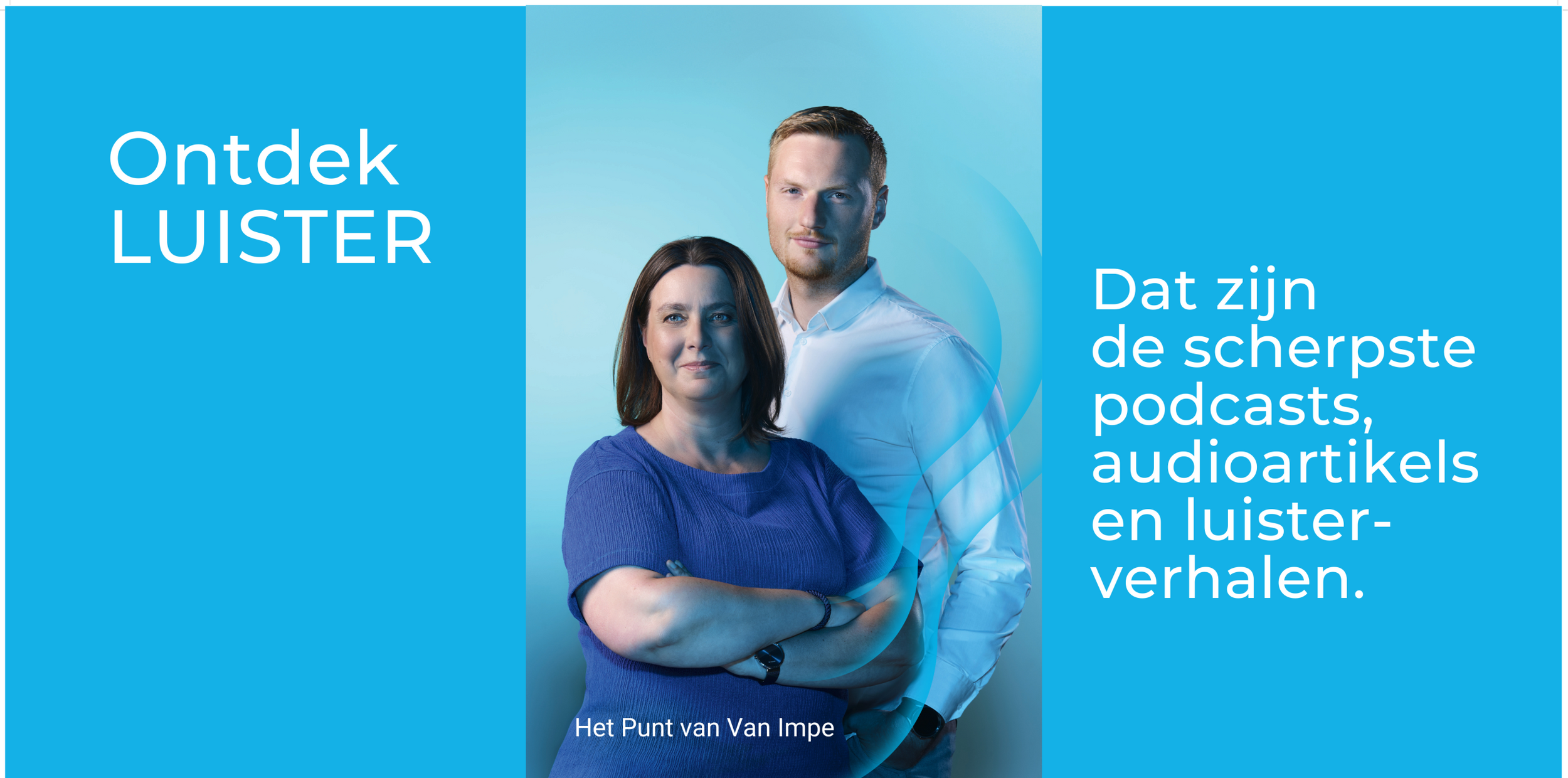 Mediahuis launches LUISTER and brings together its full audio offering per news brand