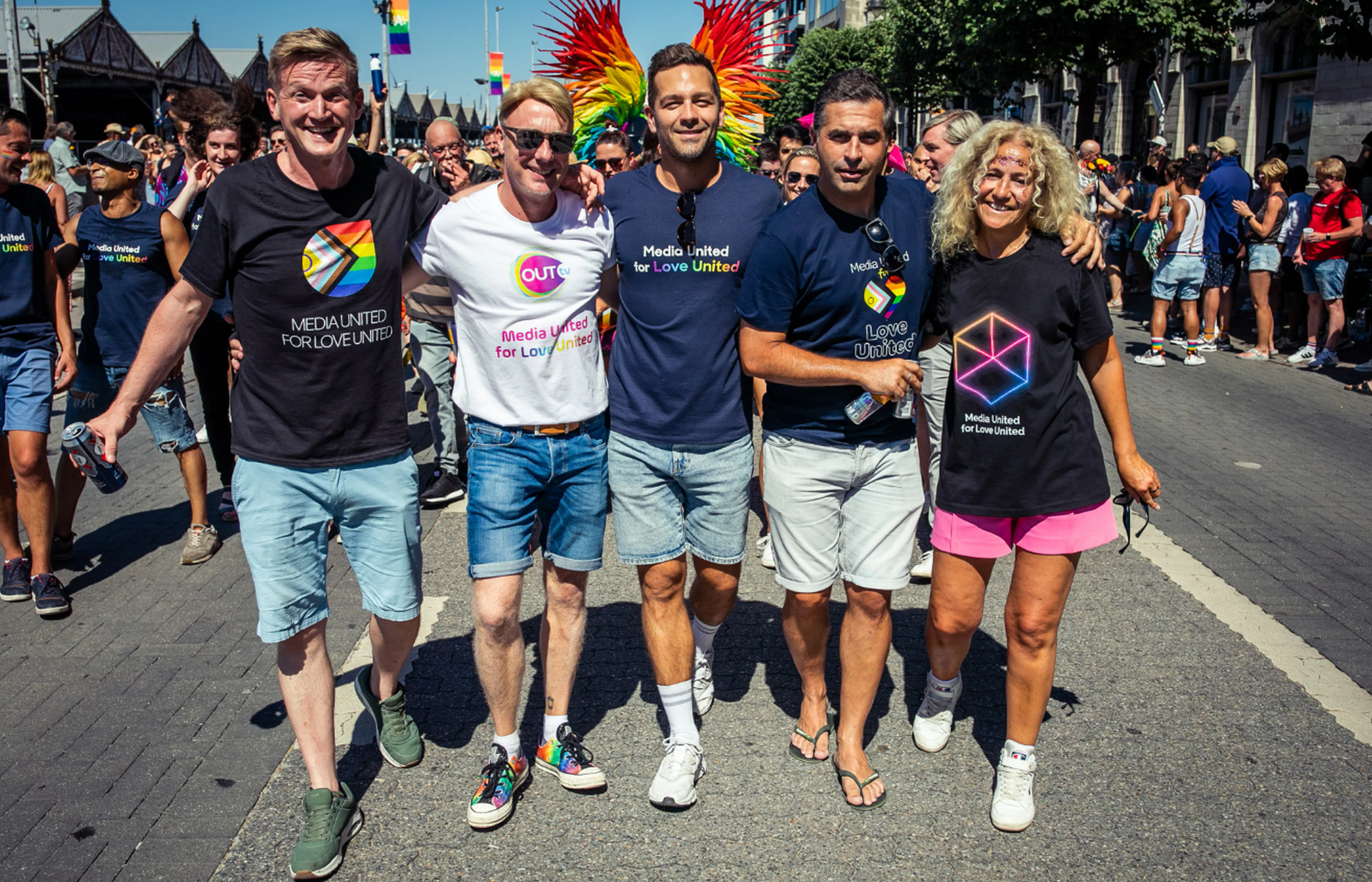Mediahuis loopt mee op de Antwerp Pride