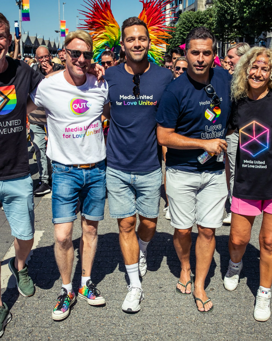 Mediahuis loopt mee op de Antwerp Pride