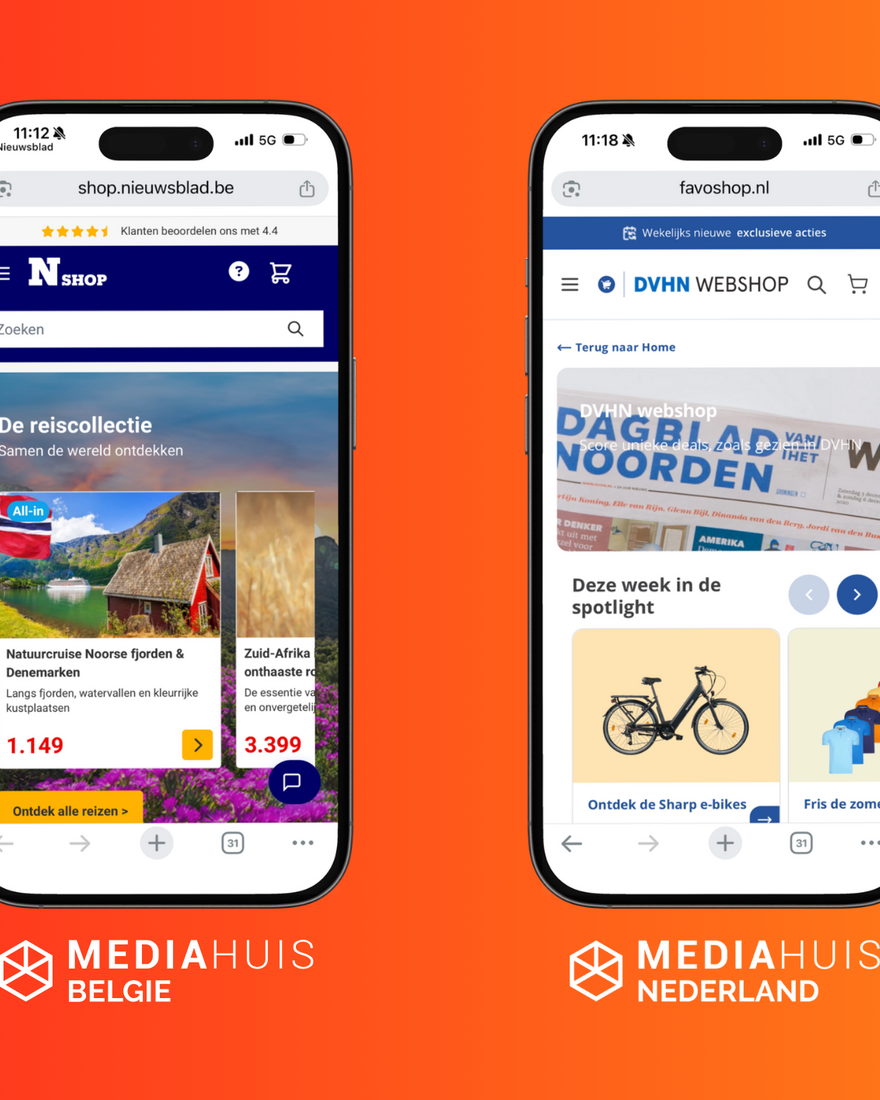 Mediahuis adds marketplace model to its online stores